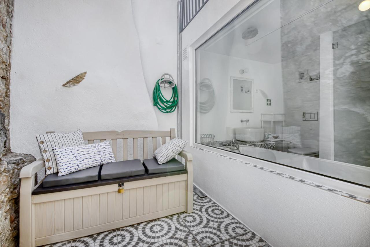 Apartamento 1 Quarto, Com Patio, Em Frente Praia Paço de Arcos Buitenkant foto