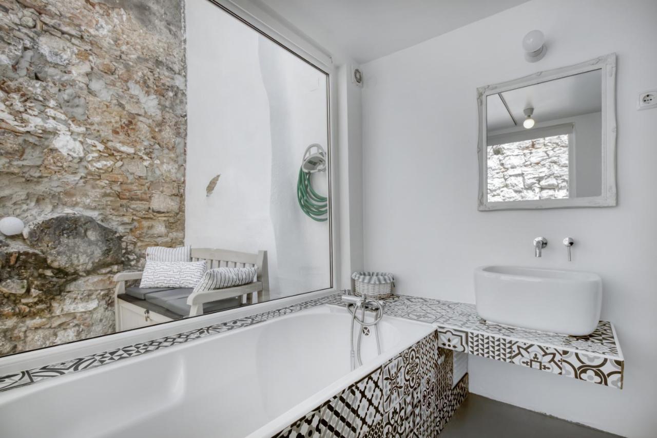 Apartamento 1 Quarto, Com Patio, Em Frente Praia Paço de Arcos Buitenkant foto