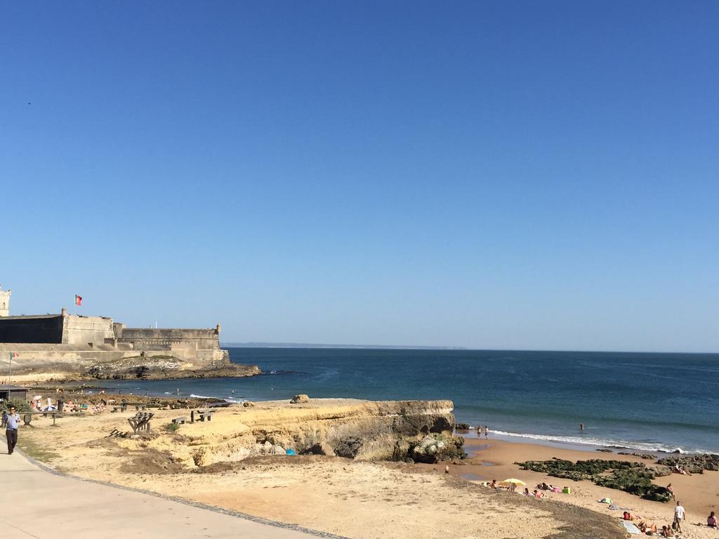 Apartamento 1 Quarto, Com Patio, Em Frente Praia Paço de Arcos Buitenkant foto